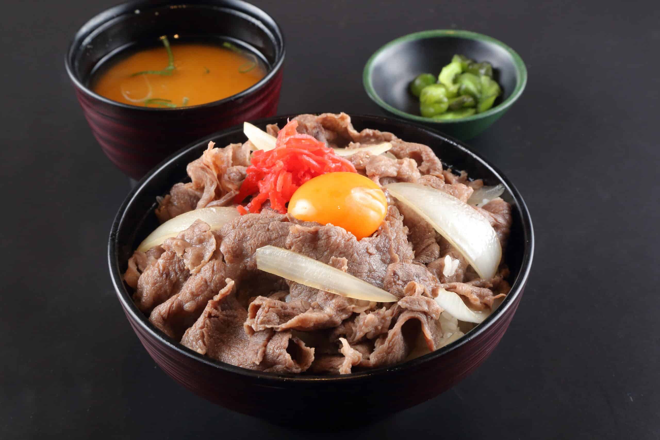 牛丼定食